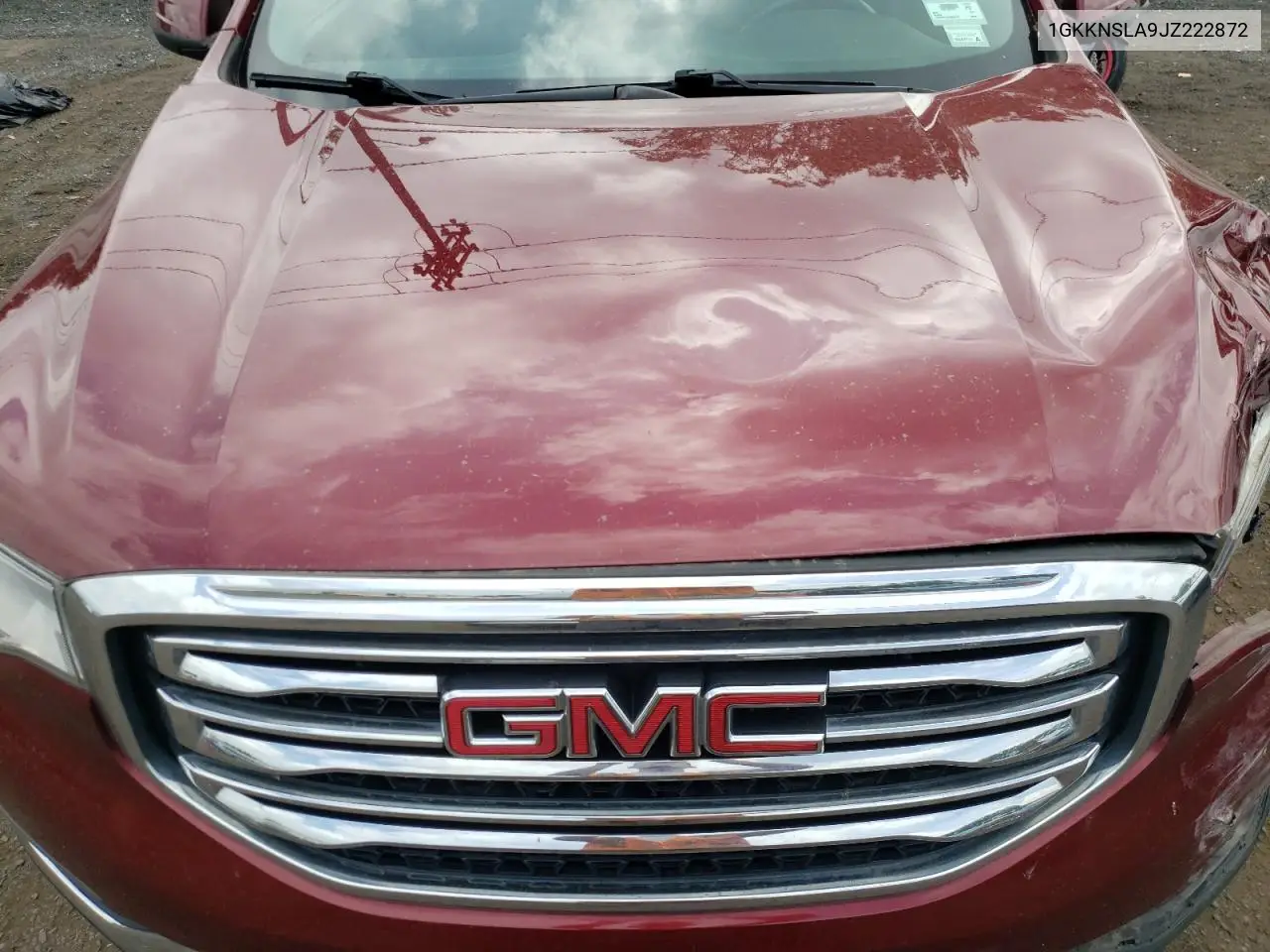 2018 GMC Acadia Sle VIN: 1GKKNSLA9JZ222872 Lot: 62127335