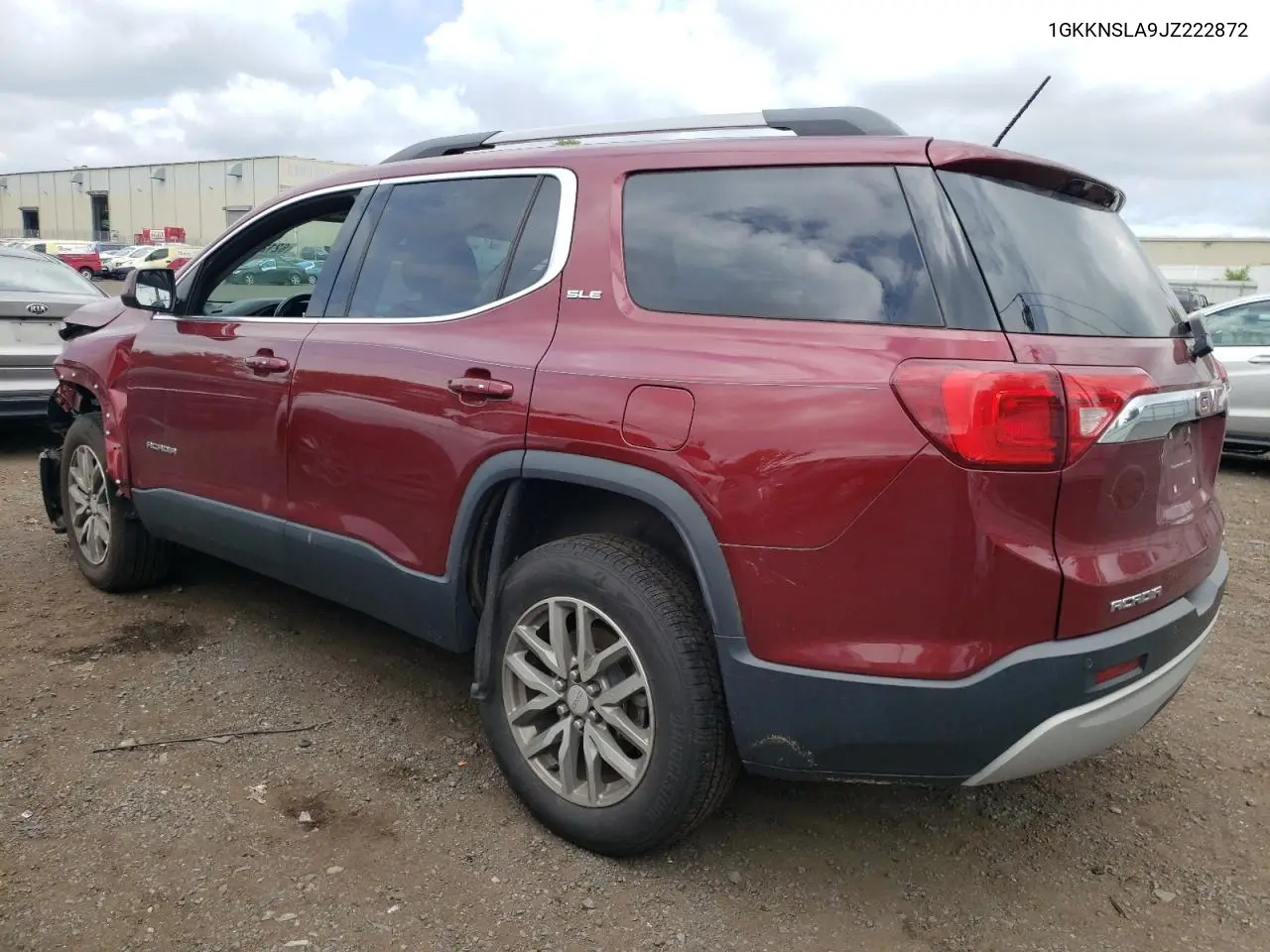 2018 GMC Acadia Sle VIN: 1GKKNSLA9JZ222872 Lot: 62127335