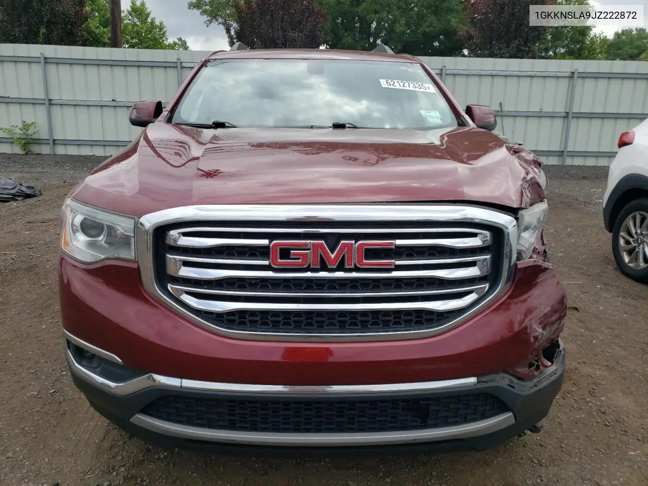 2018 GMC Acadia Sle VIN: 1GKKNSLA9JZ222872 Lot: 62127335