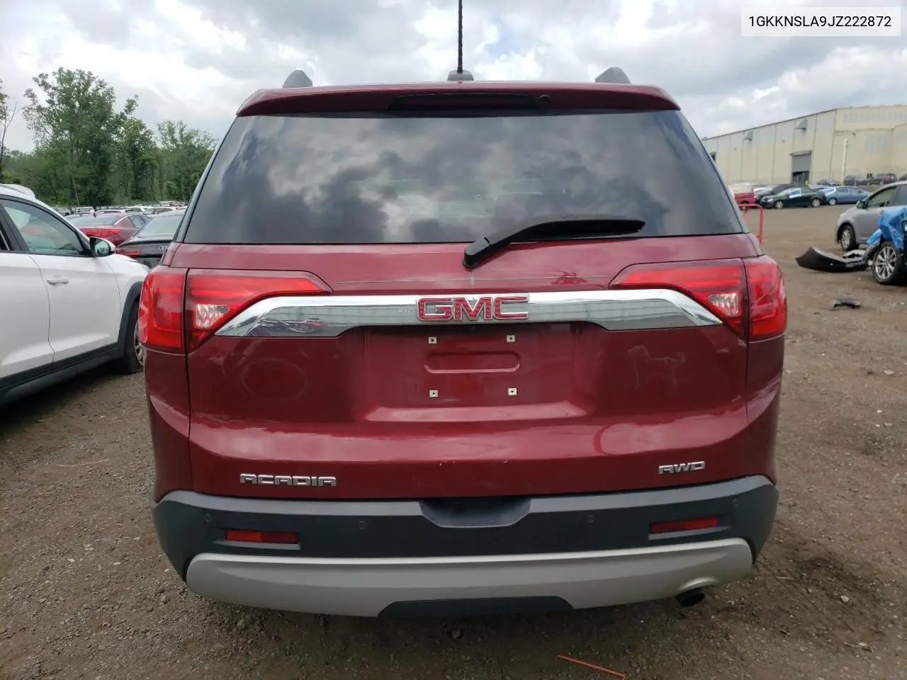 2018 GMC Acadia Sle VIN: 1GKKNSLA9JZ222872 Lot: 62127335