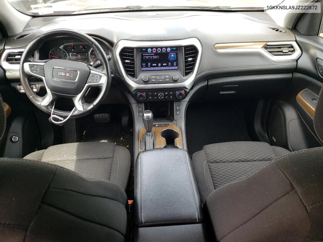 2018 GMC Acadia Sle VIN: 1GKKNSLA9JZ222872 Lot: 62127335