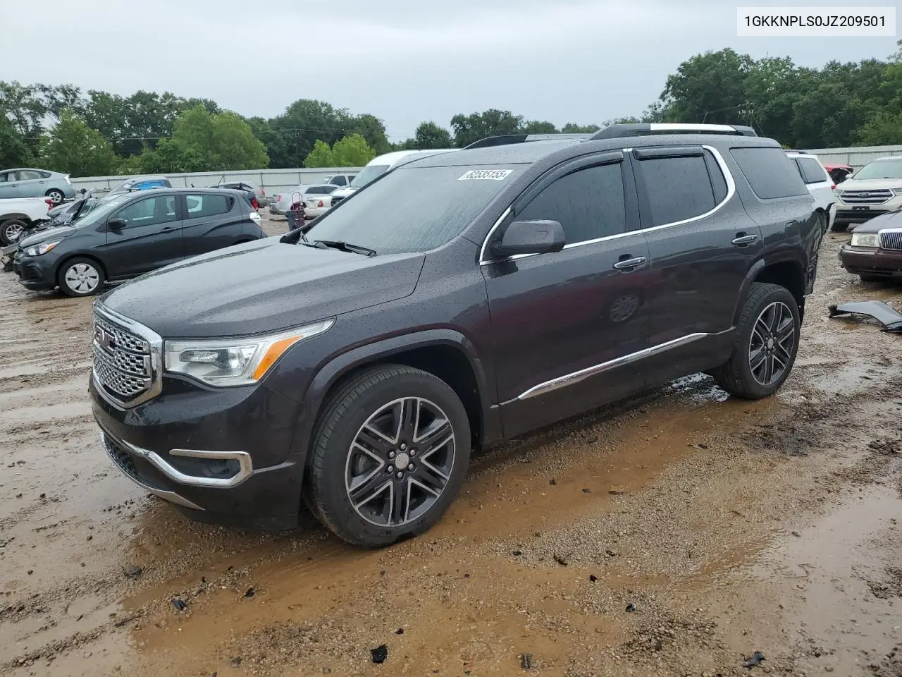 2018 GMC Acadia Denali VIN: 1GKKNPLS0JZ209501 Lot: 62535155