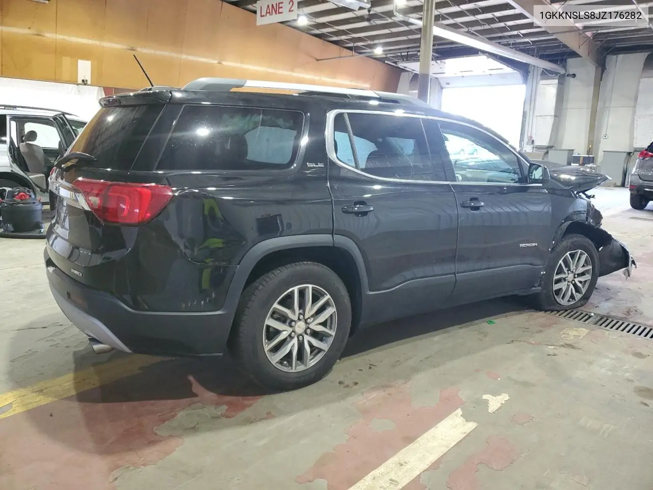 2018 GMC Acadia Sle VIN: 1GKKNSLS8JZ176282 Lot: 62822995