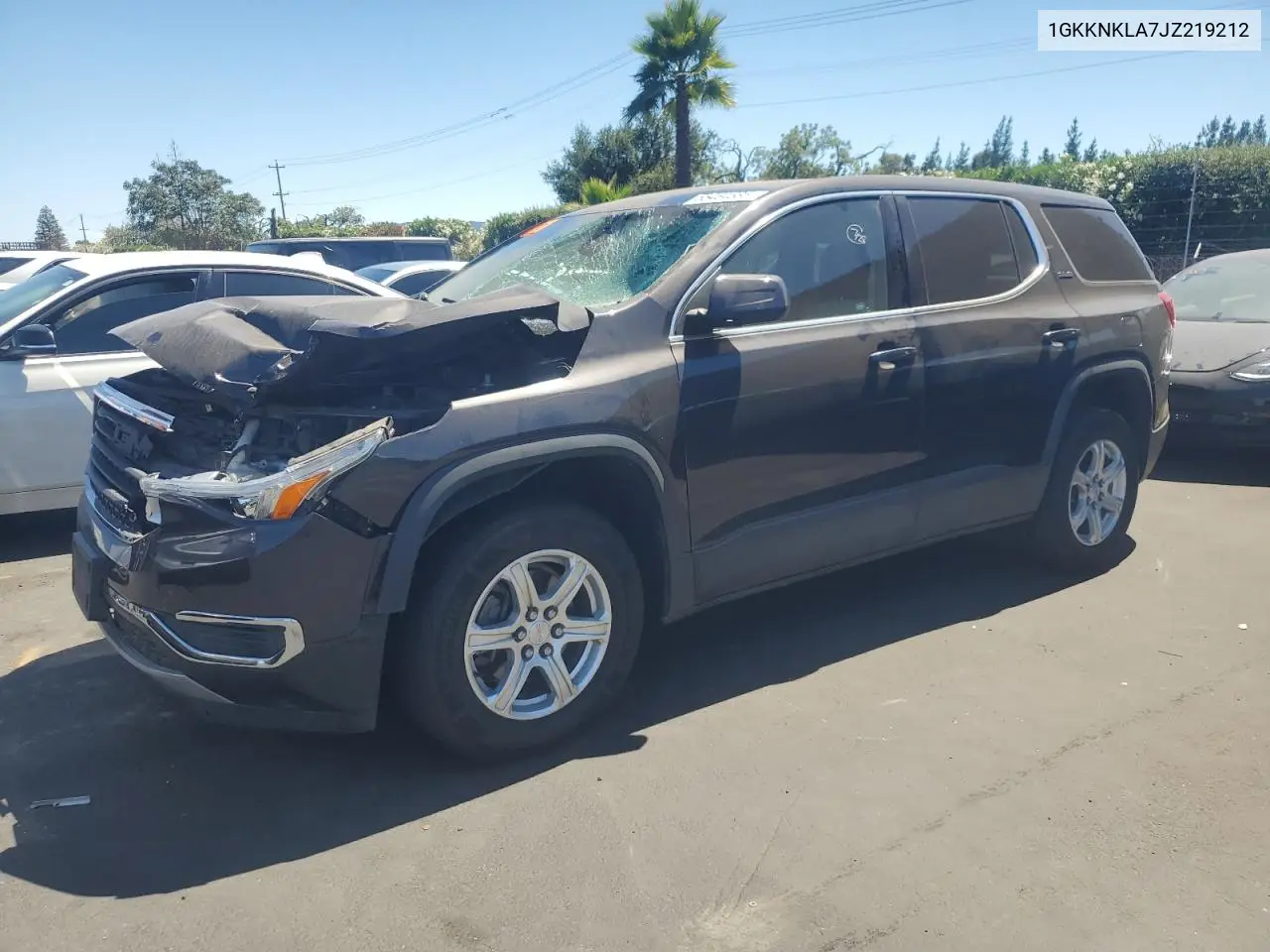 2018 GMC Acadia Sle VIN: 1GKKNKLA7JZ219212 Lot: 65464685