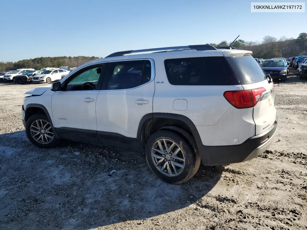 2019 GMC Acadia Sle VIN: 1GKKNLLA9KZ197172 Lot: 43332925