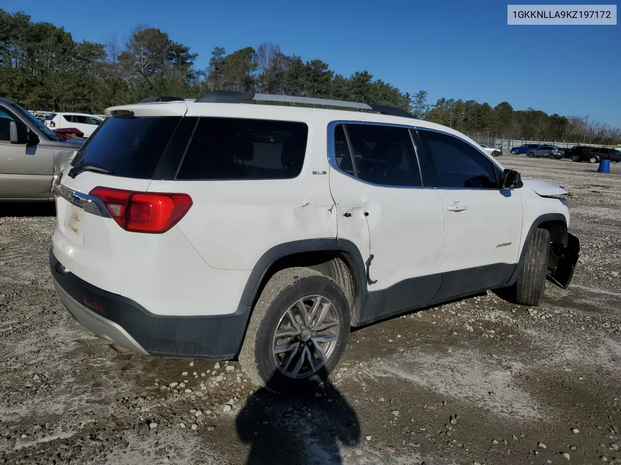 2019 GMC Acadia Sle VIN: 1GKKNLLA9KZ197172 Lot: 43332925