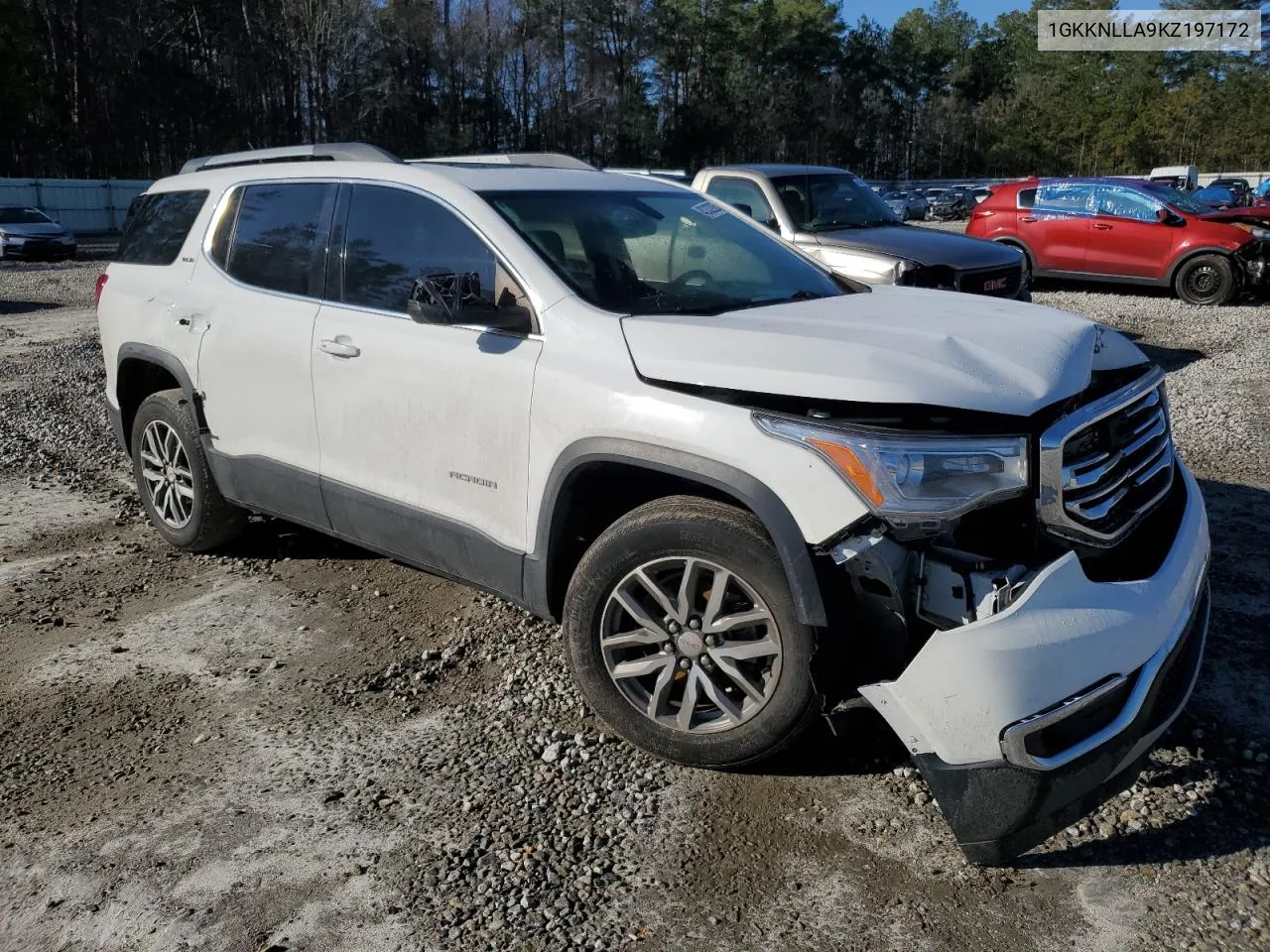 2019 GMC Acadia Sle VIN: 1GKKNLLA9KZ197172 Lot: 43332925