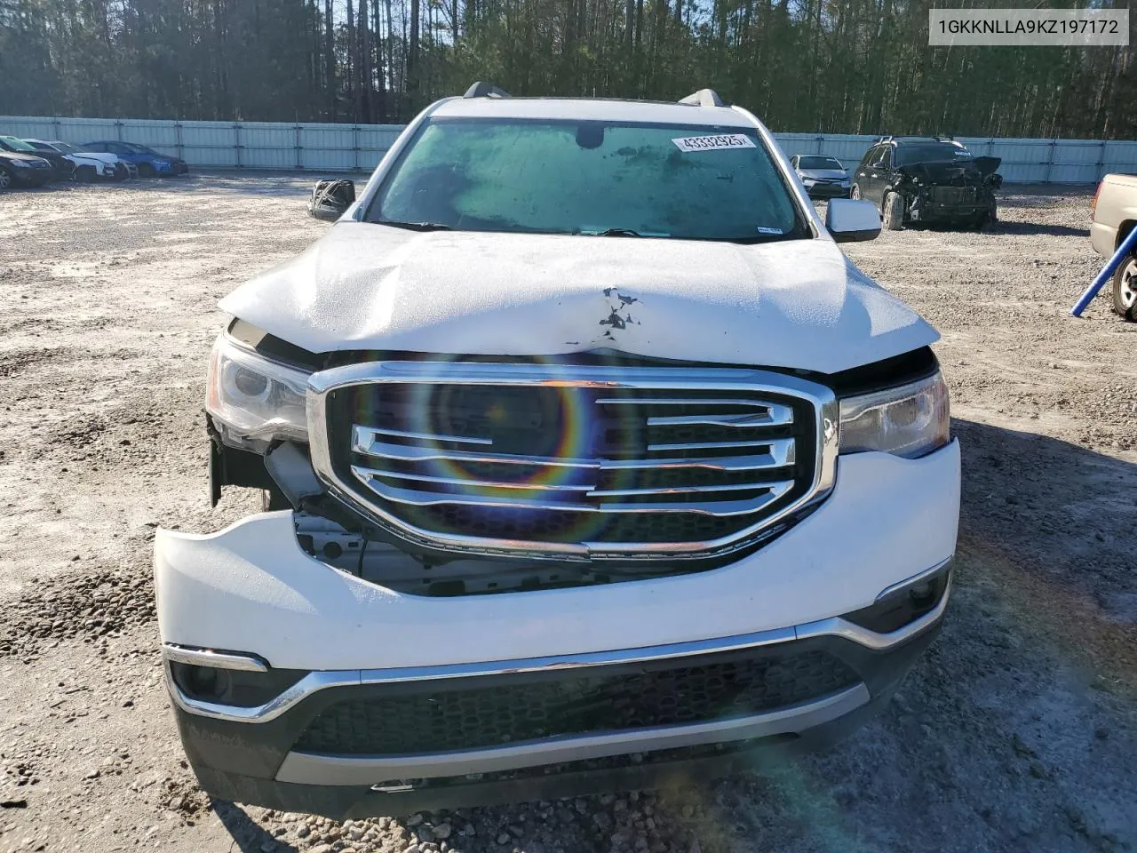2019 GMC Acadia Sle VIN: 1GKKNLLA9KZ197172 Lot: 43332925