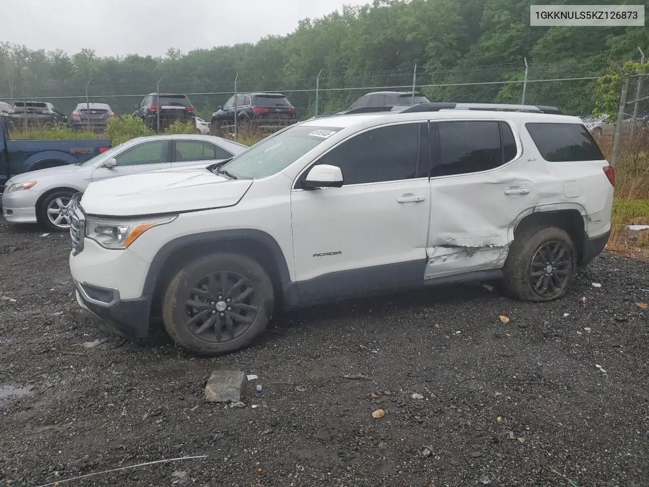 2019 GMC Acadia Slt-1 VIN: 1GKKNULS5KZ126873 Lot: 55182455