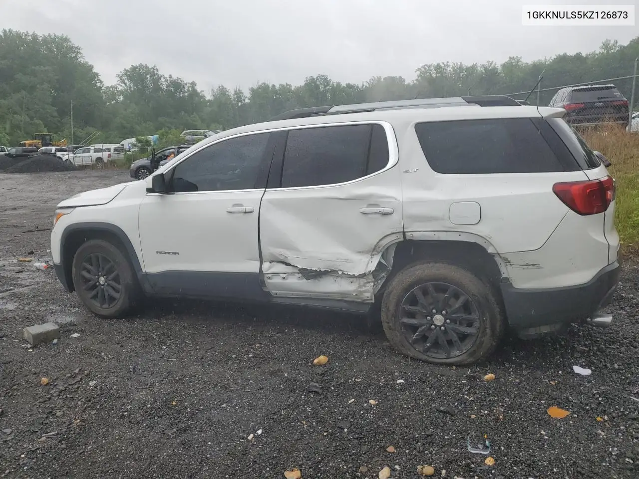 2019 GMC Acadia Slt-1 VIN: 1GKKNULS5KZ126873 Lot: 55182455
