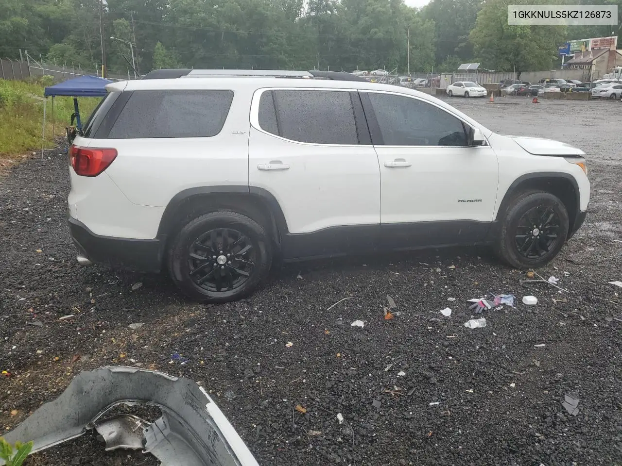 2019 GMC Acadia Slt-1 VIN: 1GKKNULS5KZ126873 Lot: 55182455