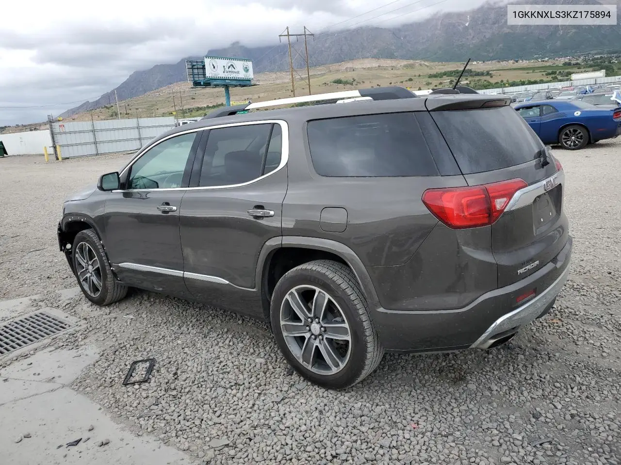 2019 GMC Acadia Denali VIN: 1GKKNXLS3KZ175894 Lot: 55632955