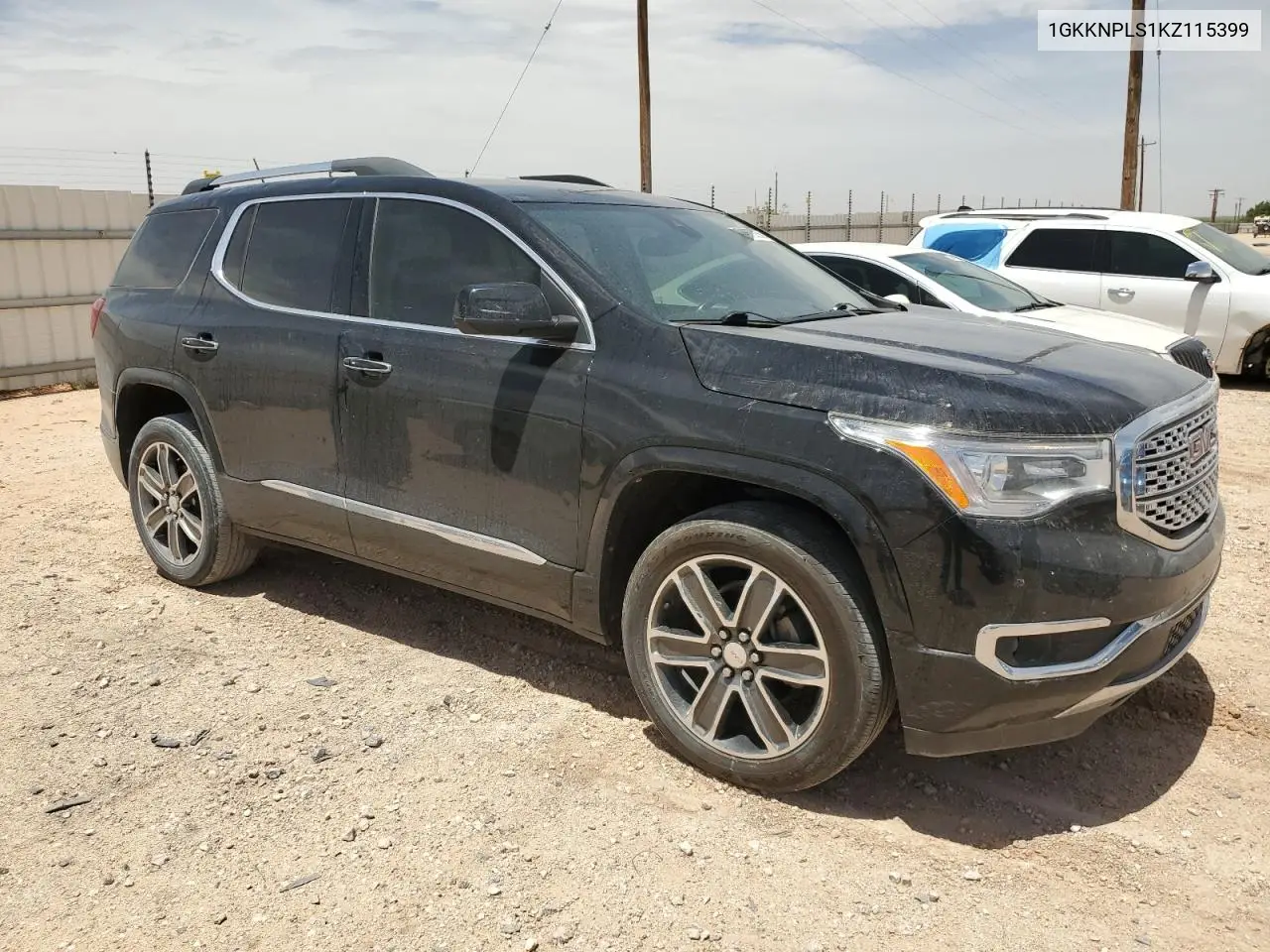 2019 GMC Acadia Denali VIN: 1GKKNPLS1KZ115399 Lot: 55878255