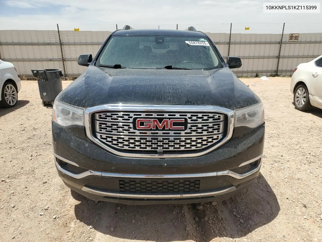 2019 GMC Acadia Denali VIN: 1GKKNPLS1KZ115399 Lot: 55878255