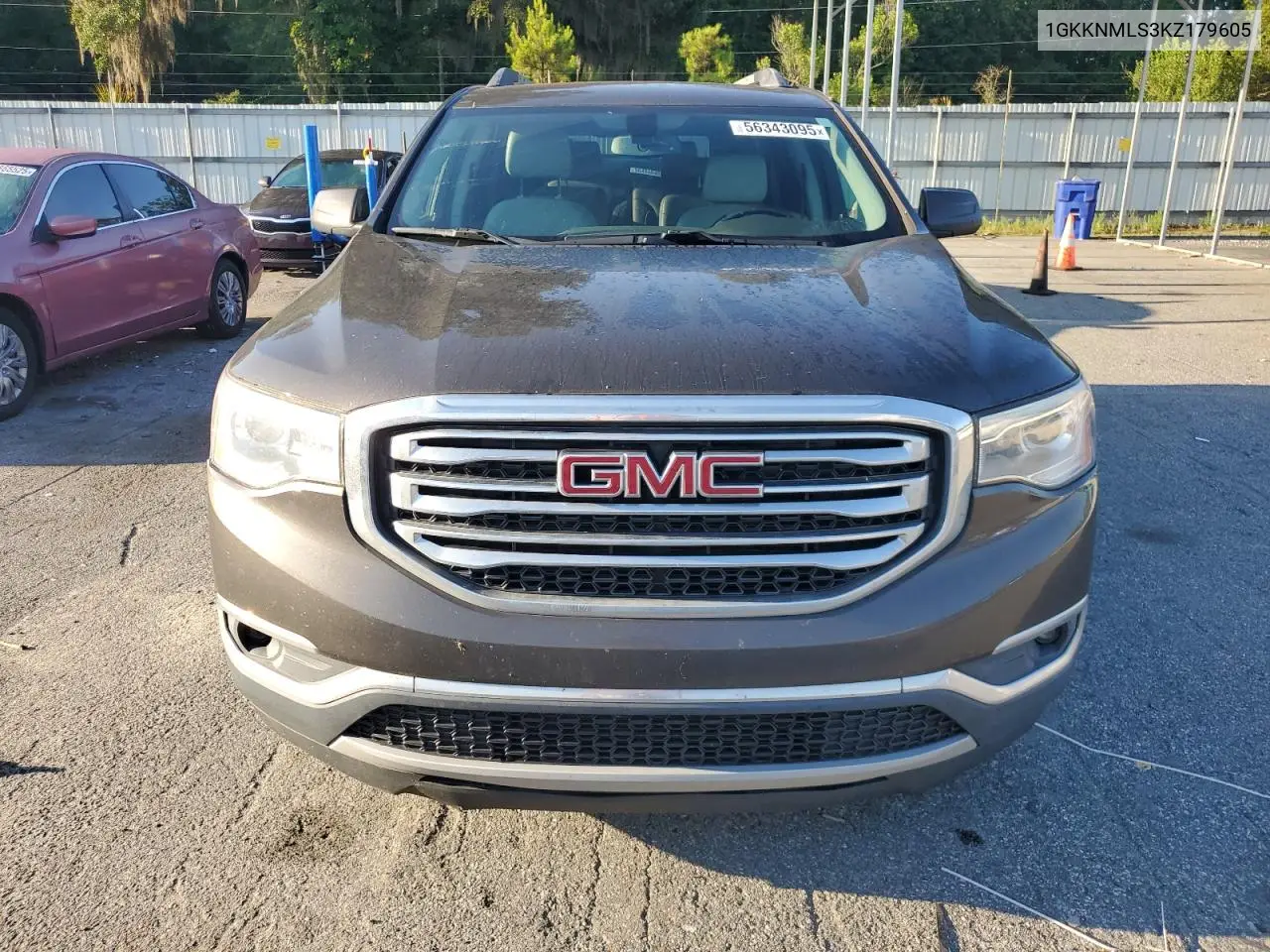 2019 GMC Acadia Slt-1 VIN: 1GKKNMLS3KZ179605 Lot: 56343095