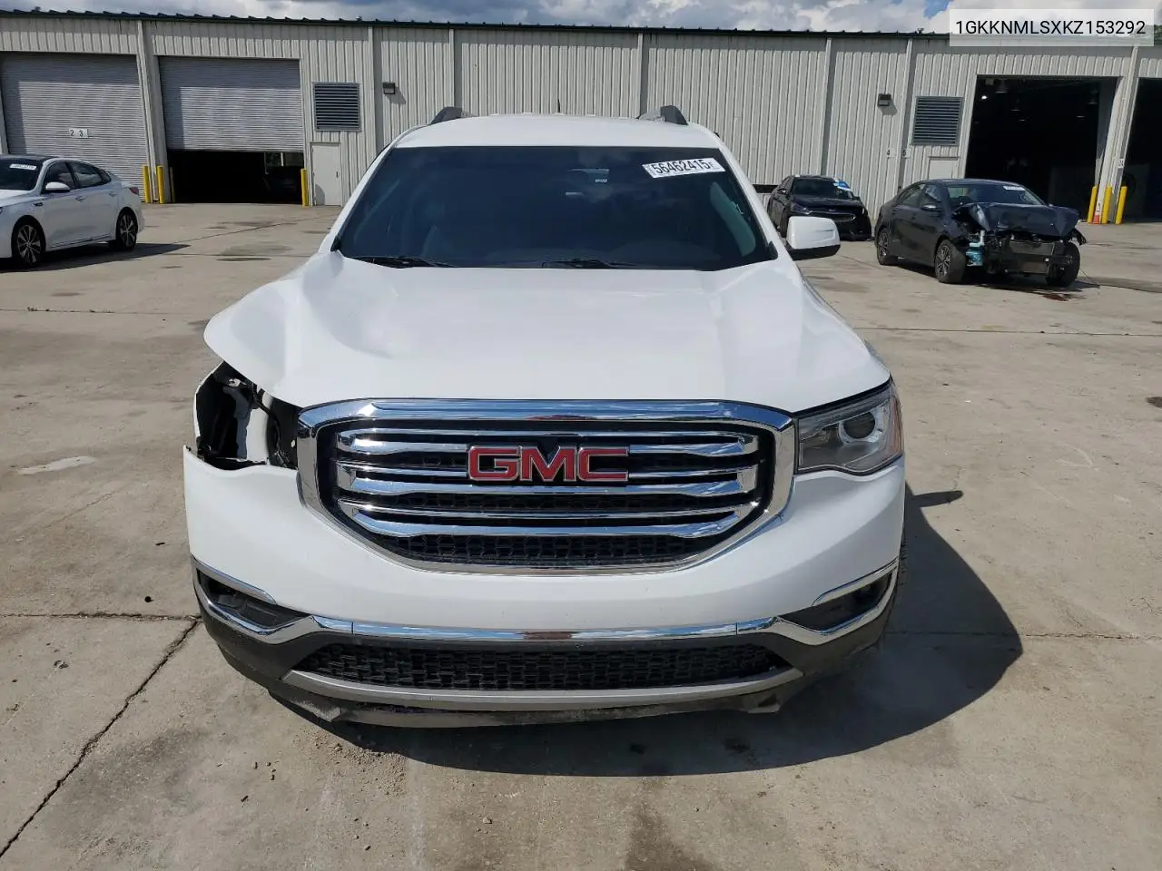 2019 GMC Acadia Slt-1 VIN: 1GKKNMLSXKZ153292 Lot: 56462415