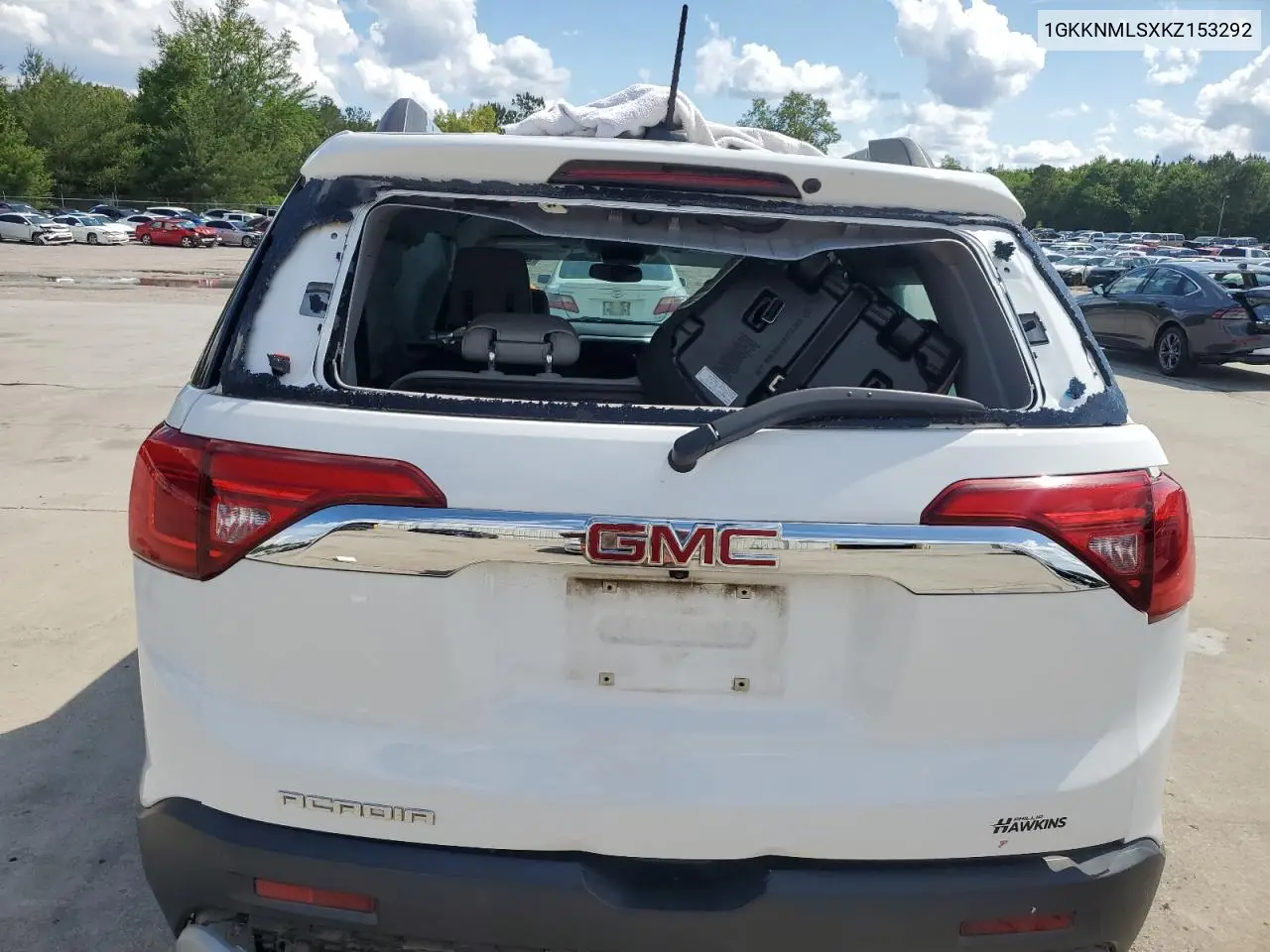 2019 GMC Acadia Slt-1 VIN: 1GKKNMLSXKZ153292 Lot: 56462415