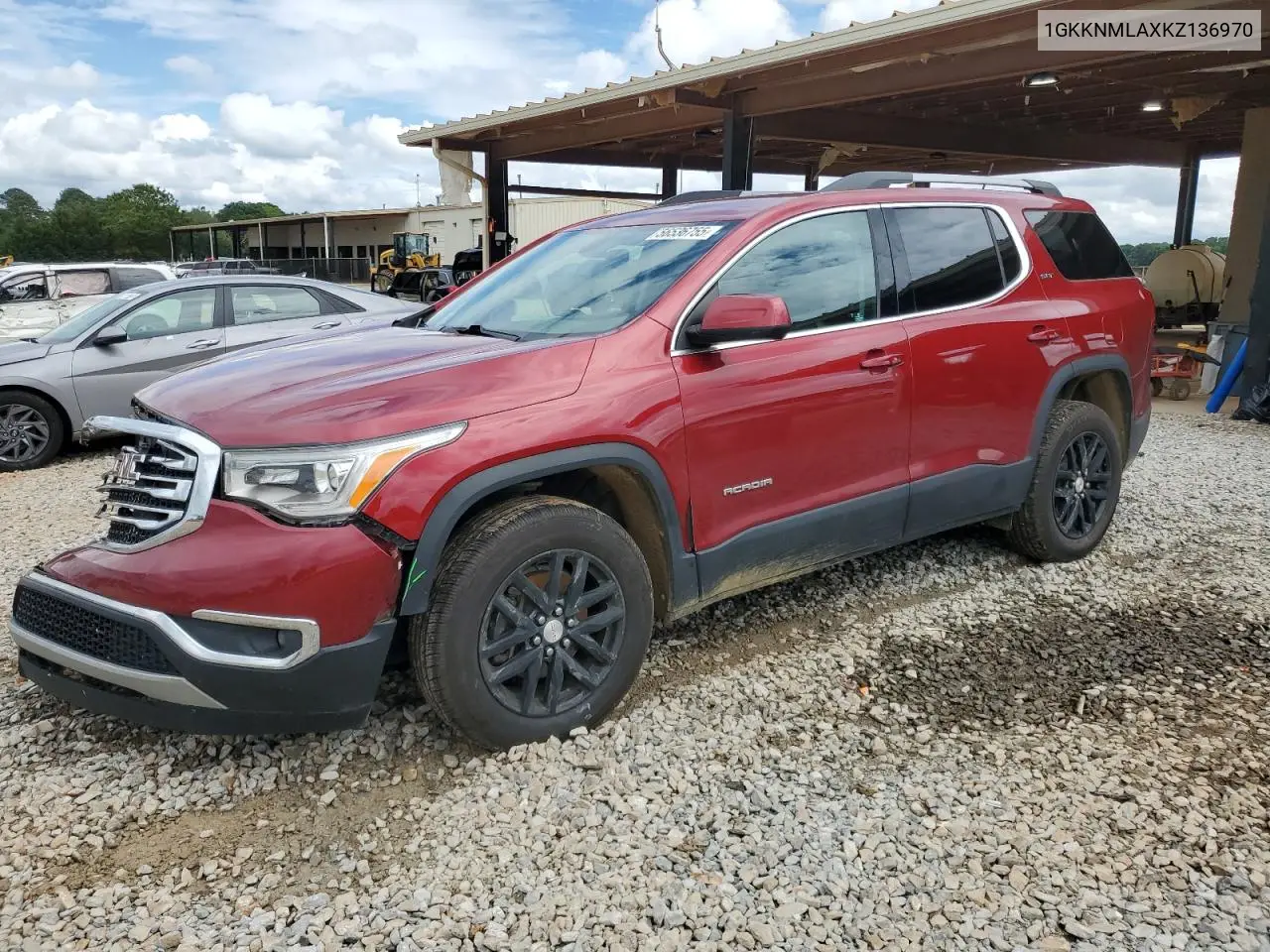 2019 GMC Acadia Slt-1 VIN: 1GKKNMLAXKZ136970 Lot: 56536755