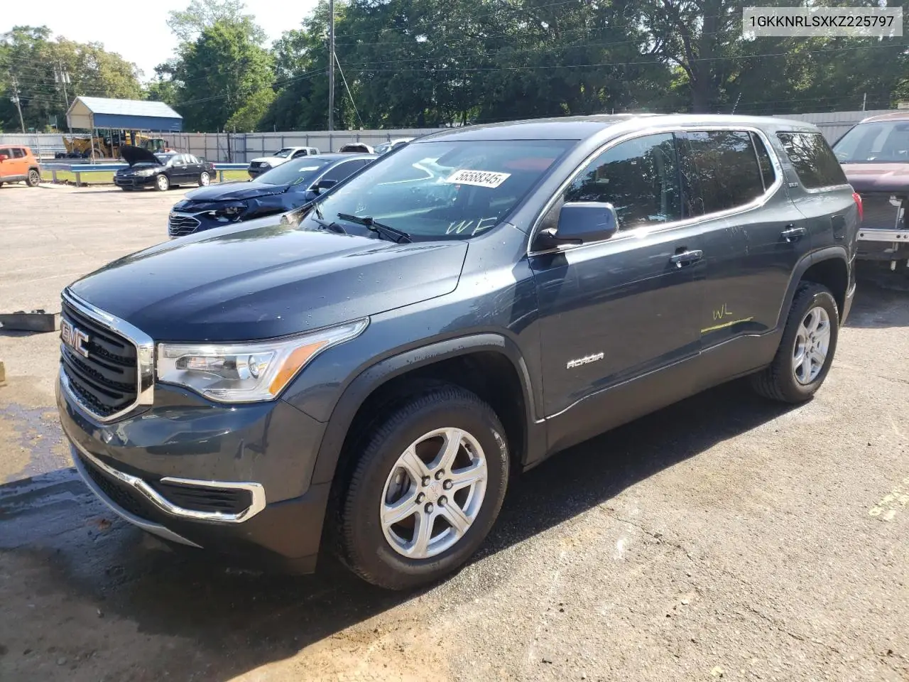 2019 GMC Acadia Sle VIN: 1GKKNRLSXKZ225797 Lot: 56588345