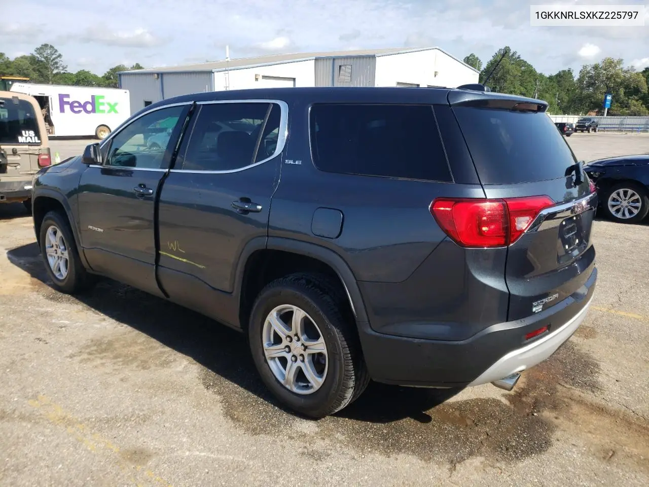 2019 GMC Acadia Sle VIN: 1GKKNRLSXKZ225797 Lot: 56588345