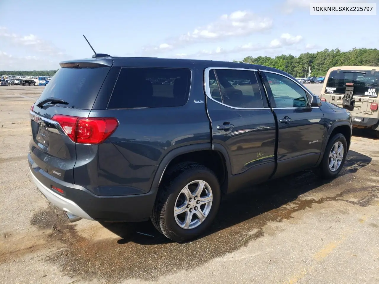 2019 GMC Acadia Sle VIN: 1GKKNRLSXKZ225797 Lot: 56588345