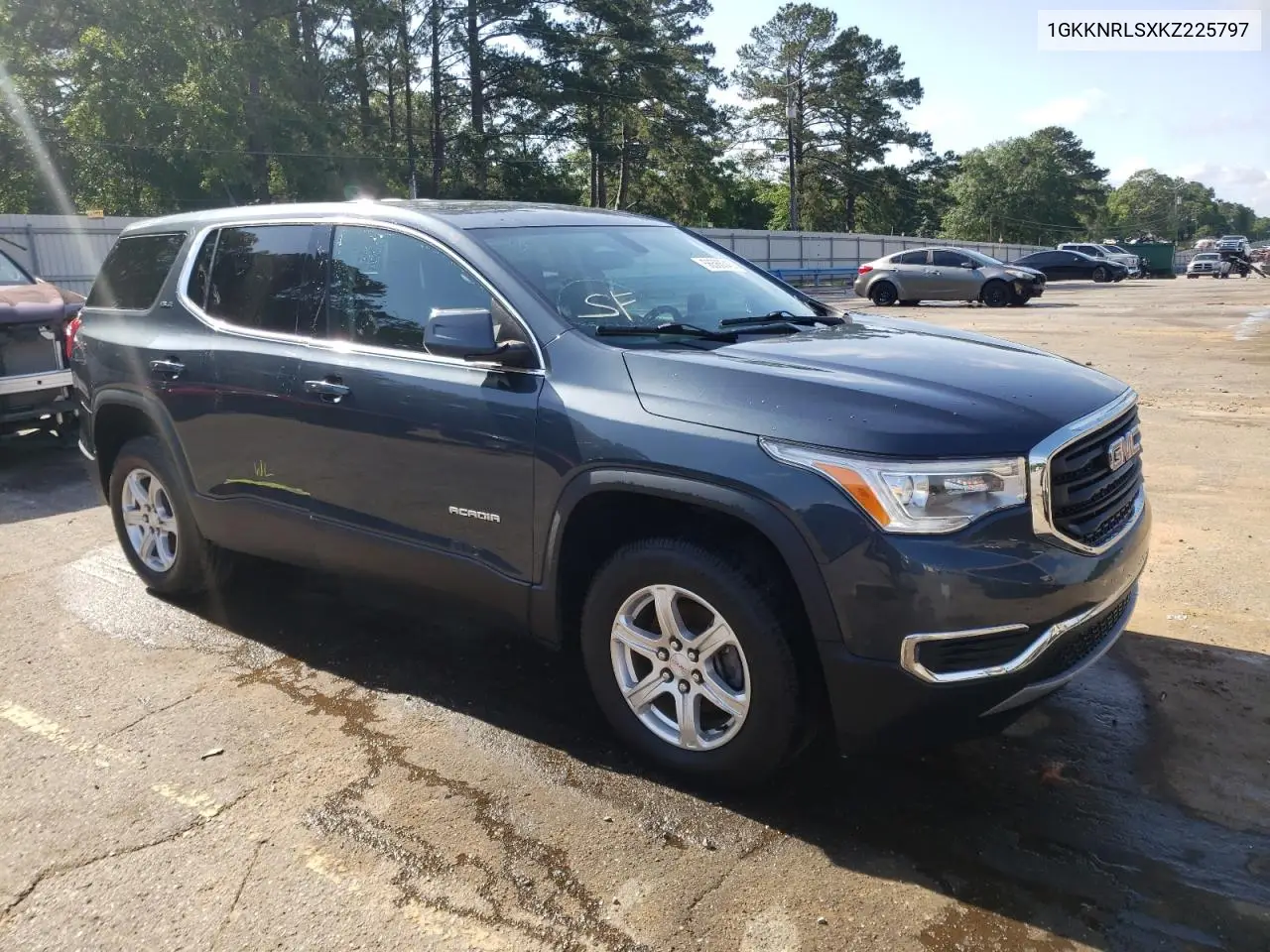 2019 GMC Acadia Sle VIN: 1GKKNRLSXKZ225797 Lot: 56588345