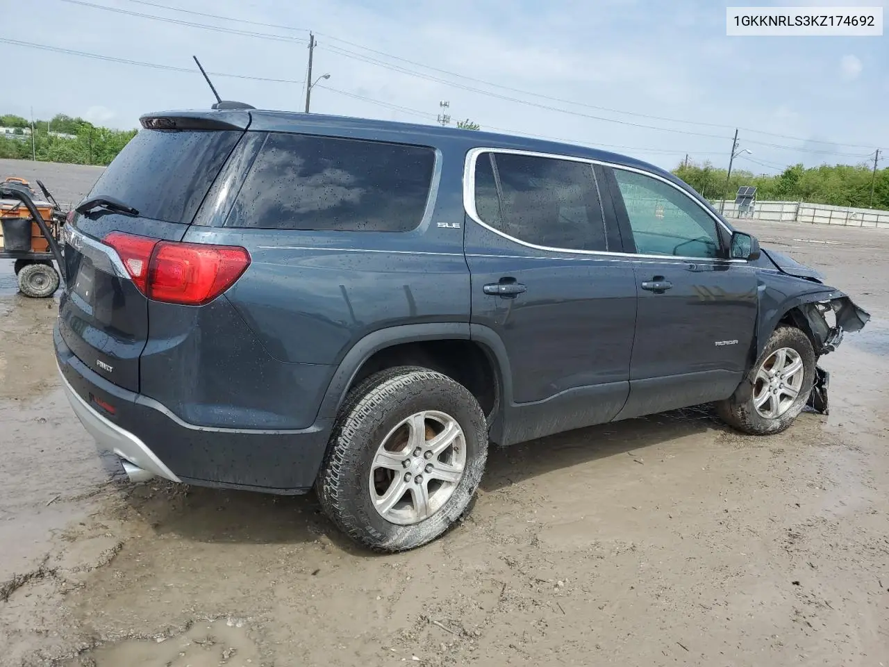2019 GMC Acadia Sle VIN: 1GKKNRLS3KZ174692 Lot: 56727175