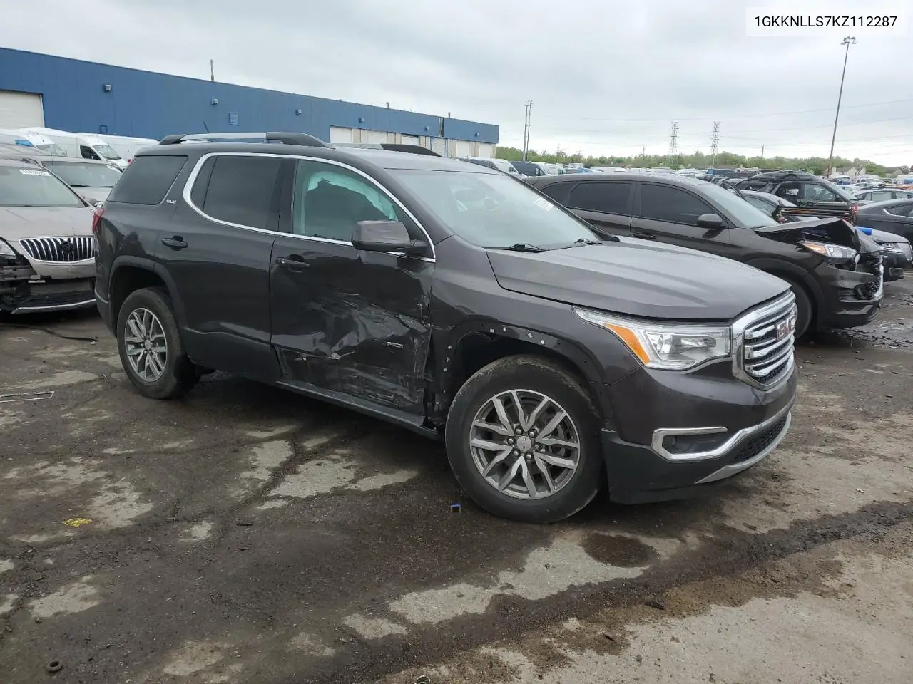 2019 GMC Acadia Sle VIN: 1GKKNLLS7KZ112287 Lot: 56989475