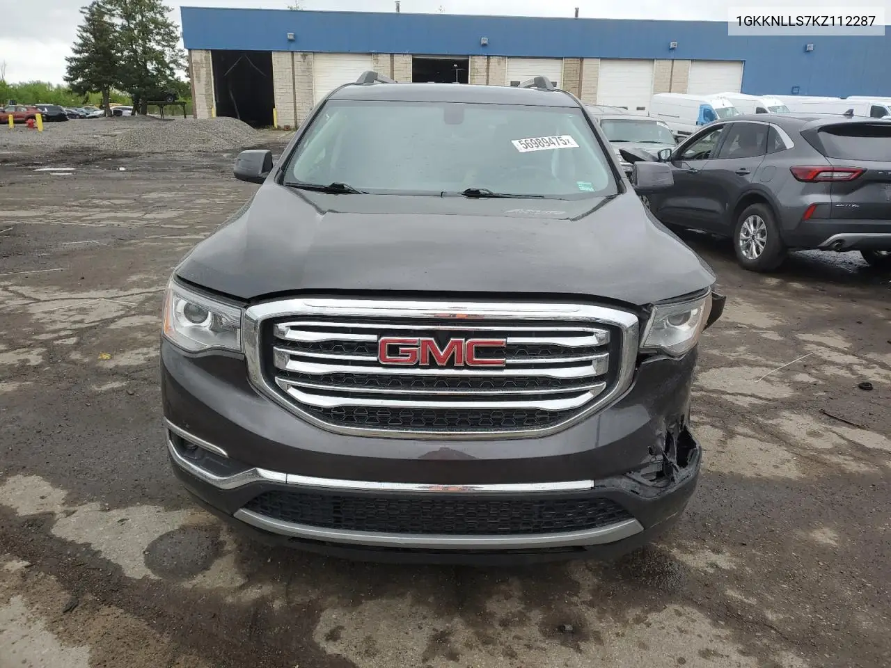 2019 GMC Acadia Sle VIN: 1GKKNLLS7KZ112287 Lot: 56989475
