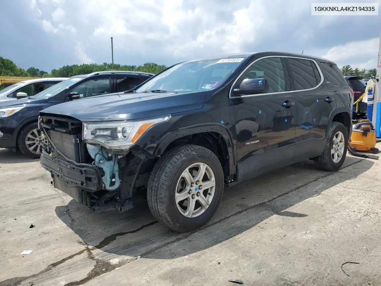 2019 GMC Acadia Sle VIN: 1GKKNKLA4KZ194335 Lot: 62269835