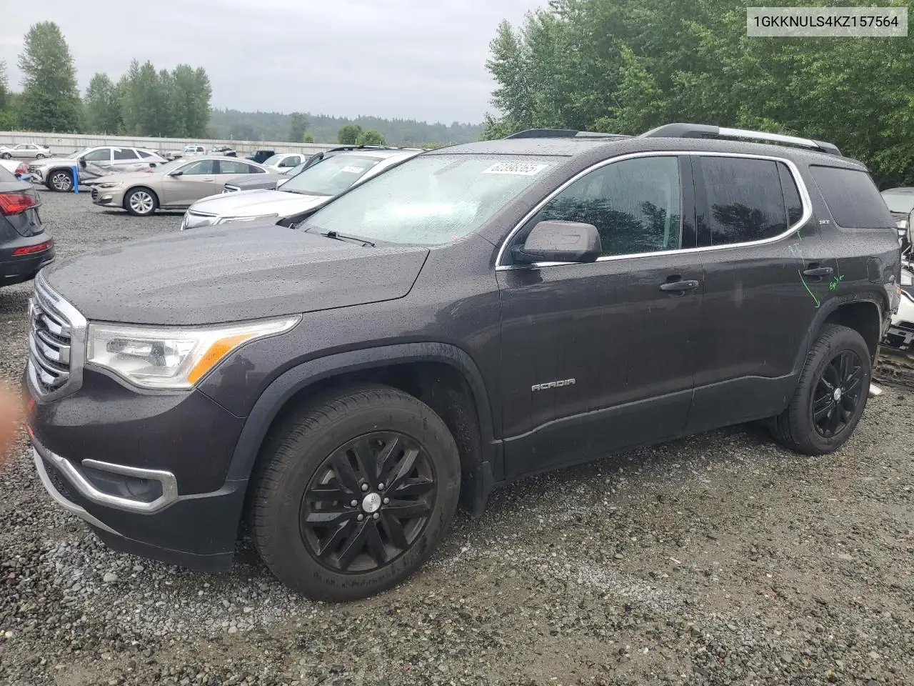 2019 GMC Acadia Slt-1 VIN: 1GKKNULS4KZ157564 Lot: 62398365