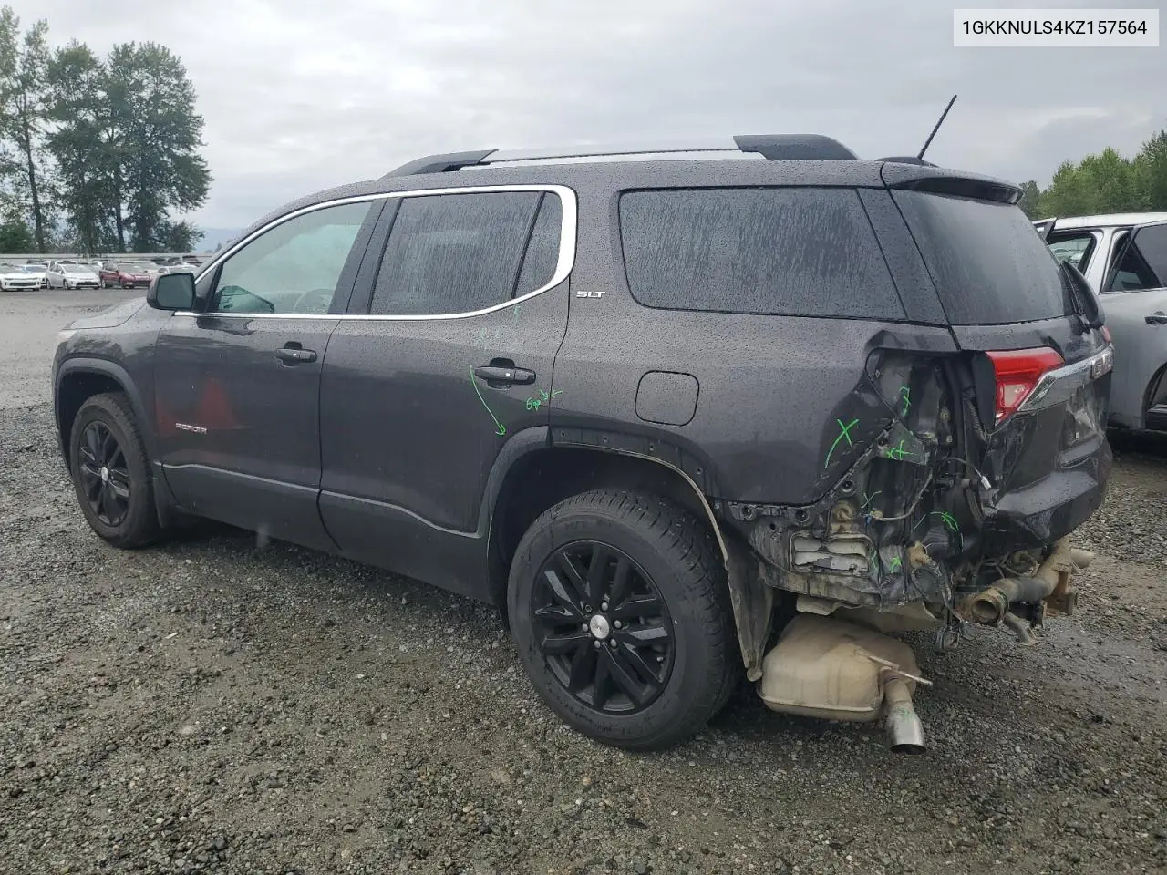2019 GMC Acadia Slt-1 VIN: 1GKKNULS4KZ157564 Lot: 62398365
