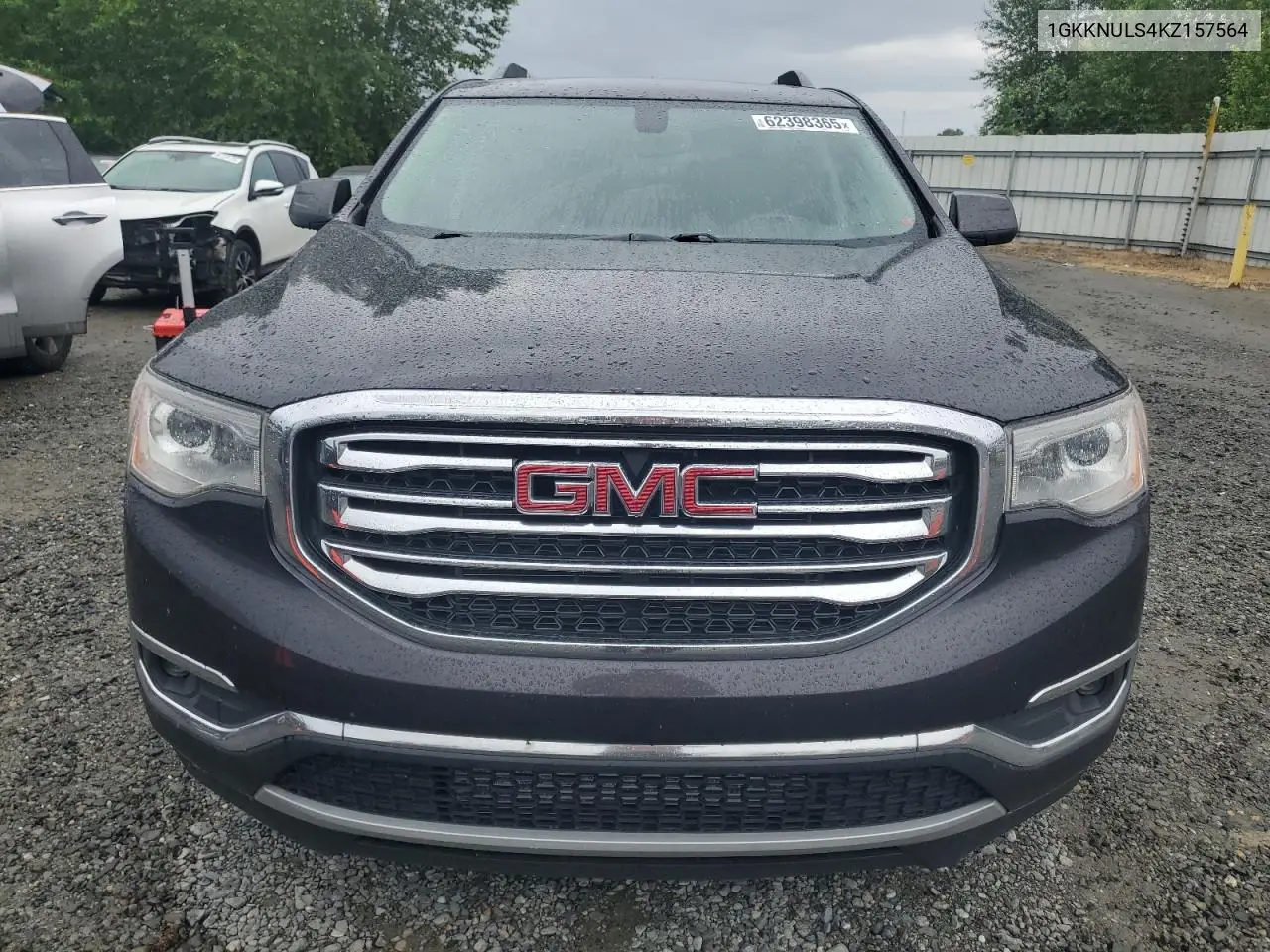 2019 GMC Acadia Slt-1 VIN: 1GKKNULS4KZ157564 Lot: 62398365