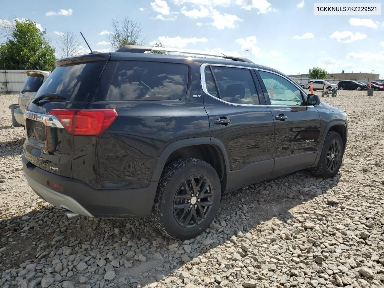 2019 GMC Acadia Slt-1 VIN: 1GKKNULS7KZ229521 Lot: 62522705