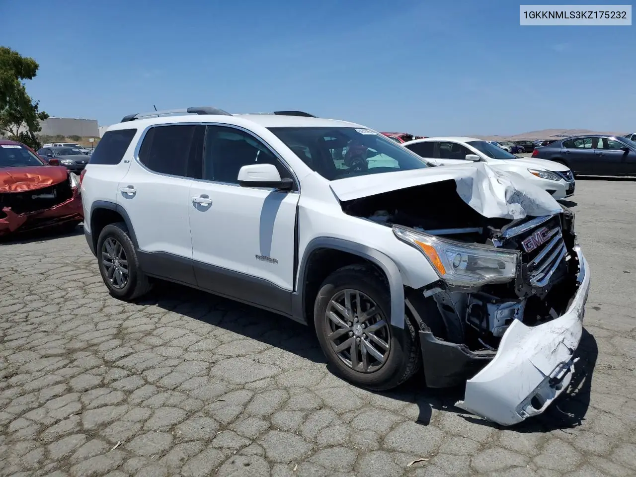 2019 GMC Acadia Slt-1 VIN: 1GKKNMLS3KZ175232 Lot: 62612765
