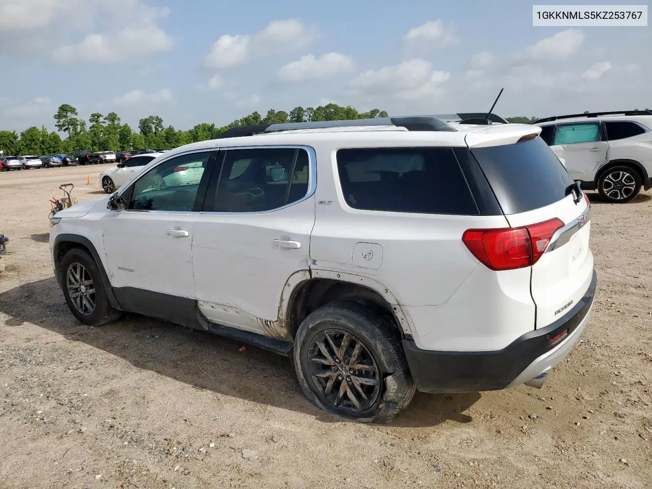 2019 GMC Acadia Slt-1 VIN: 1GKKNMLS5KZ253767 Lot: 62783265