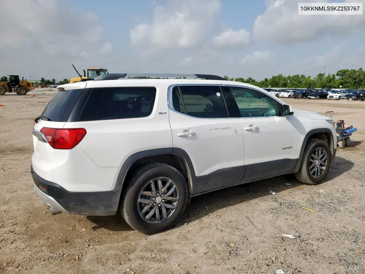 2019 GMC Acadia Slt-1 VIN: 1GKKNMLS5KZ253767 Lot: 62783265