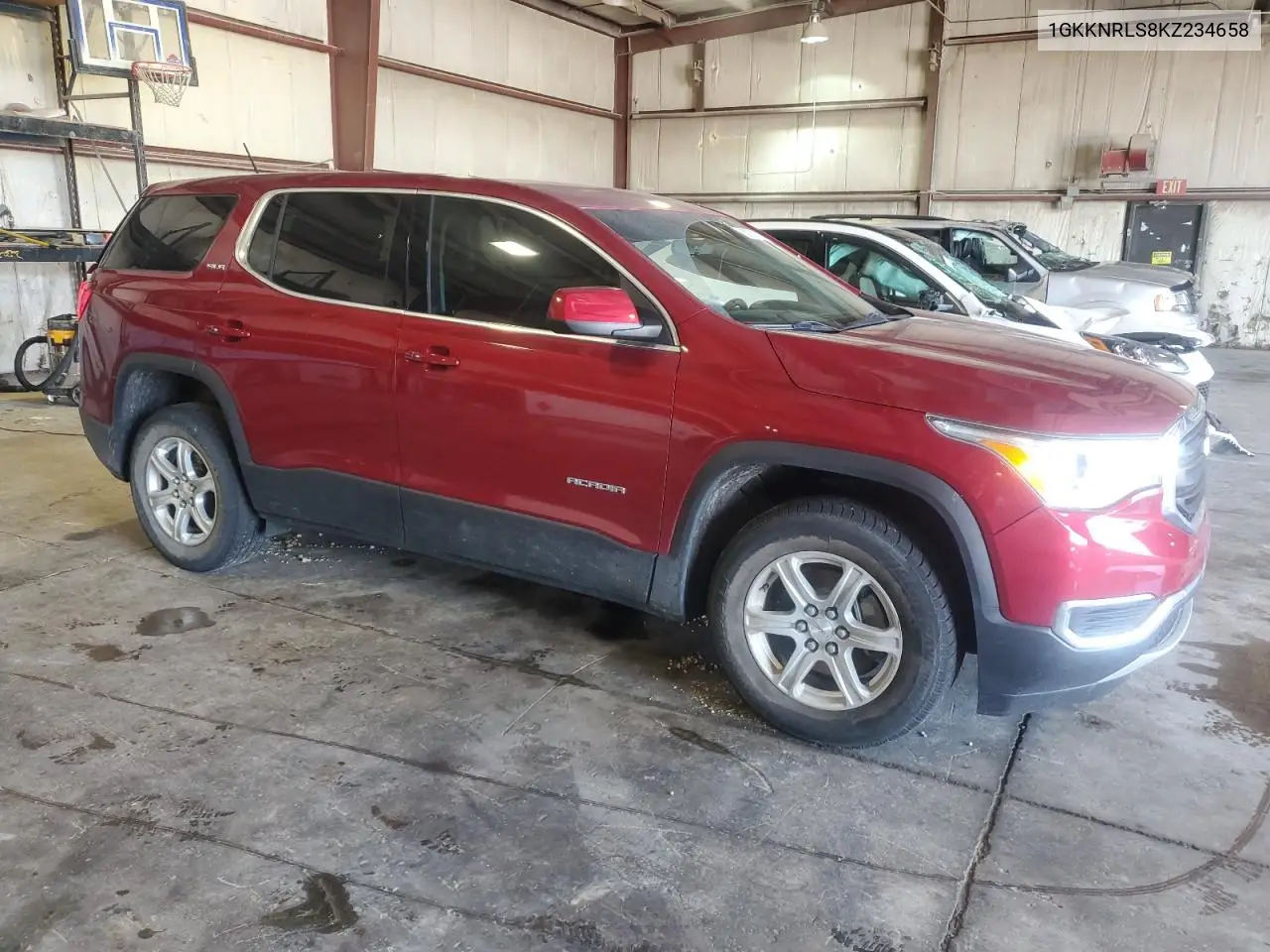 2019 GMC Acadia Sle VIN: 1GKKNRLS8KZ234658 Lot: 62926975