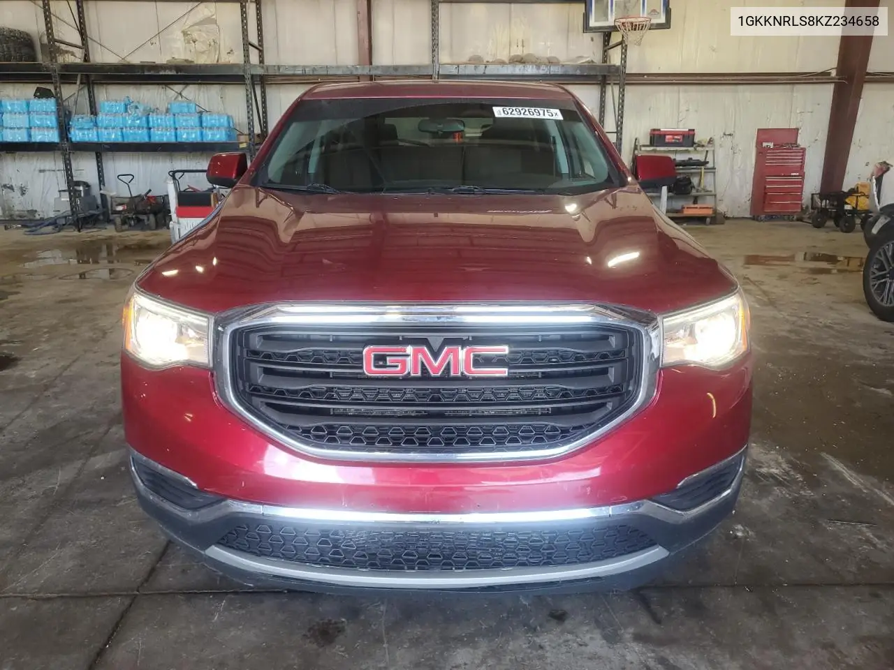 2019 GMC Acadia Sle VIN: 1GKKNRLS8KZ234658 Lot: 62926975