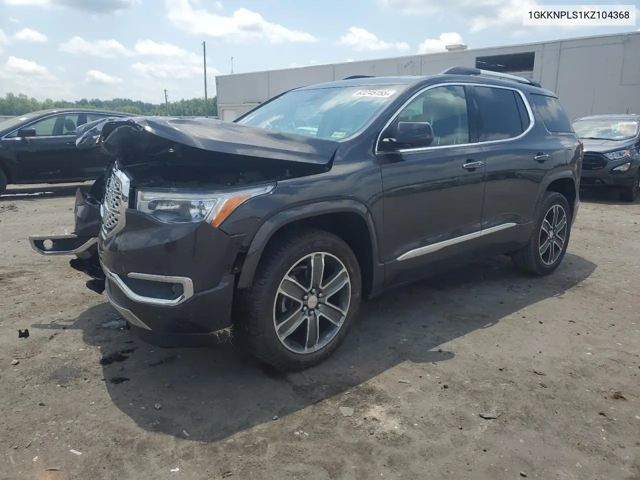 2019 GMC Acadia Denali VIN: 1GKKNPLS1KZ104368 Lot: 63245155