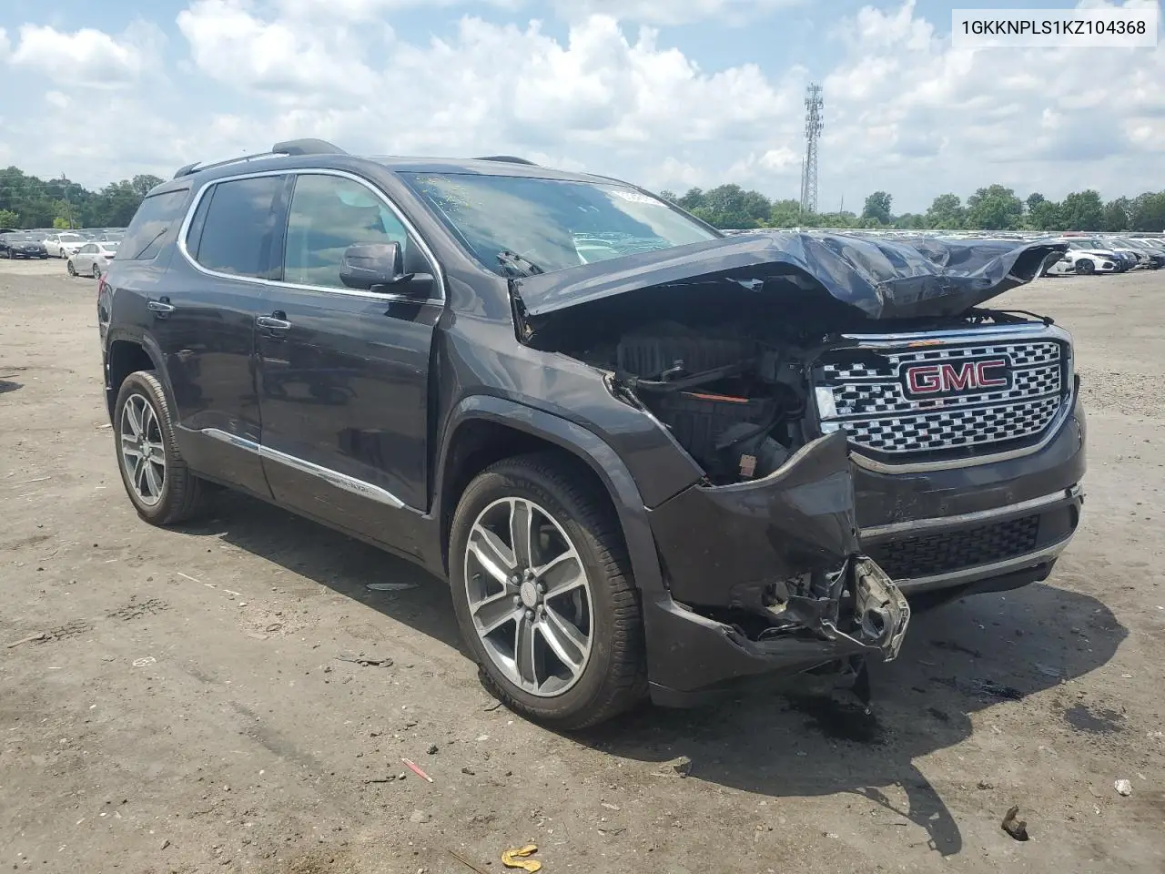 2019 GMC Acadia Denali VIN: 1GKKNPLS1KZ104368 Lot: 63245155