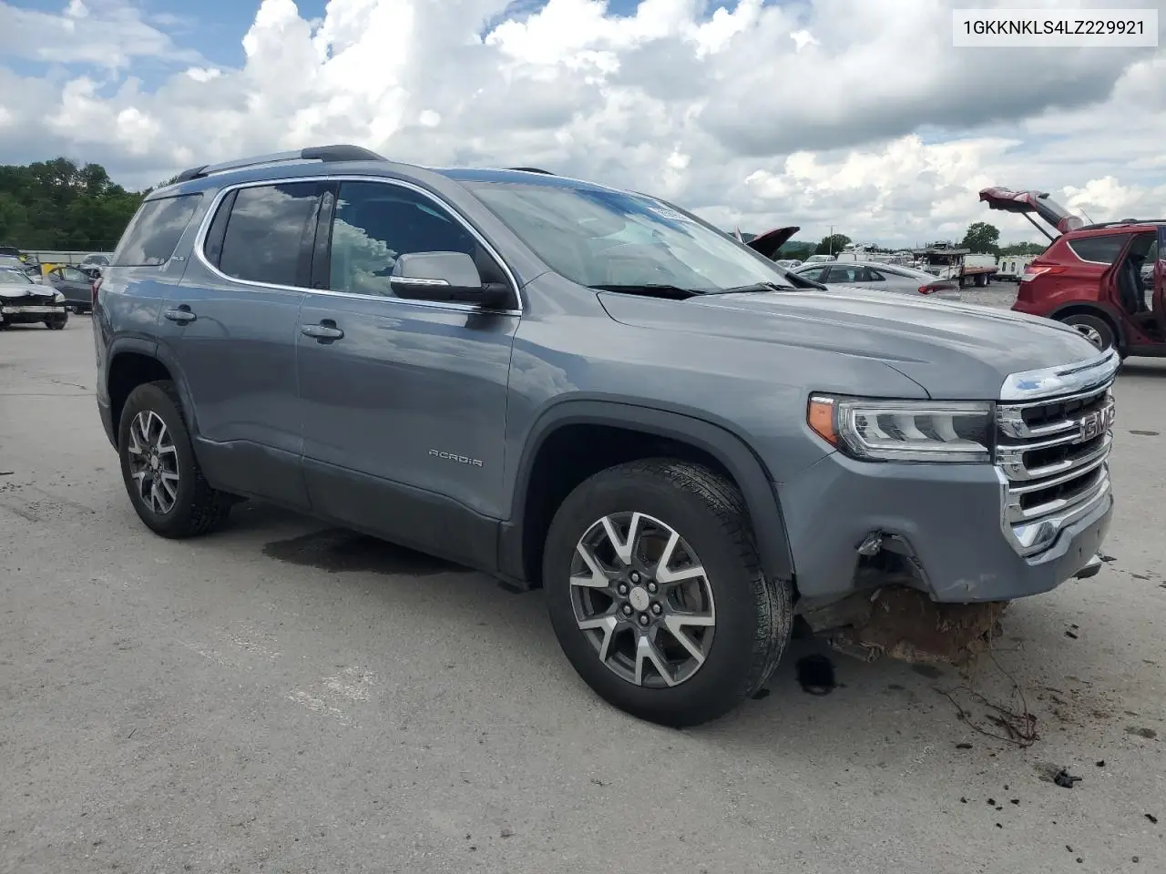 2020 GMC Acadia Sle VIN: 1GKKNKLS4LZ229921 Lot: 56589535