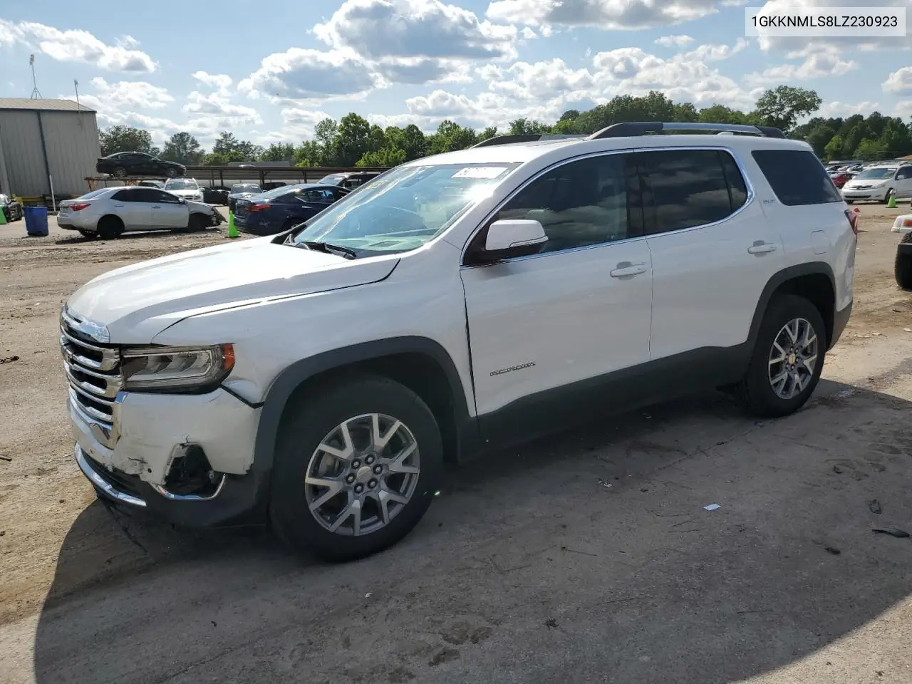 2020 GMC Acadia Slt VIN: 1GKKNMLS8LZ230923 Lot: 56700125