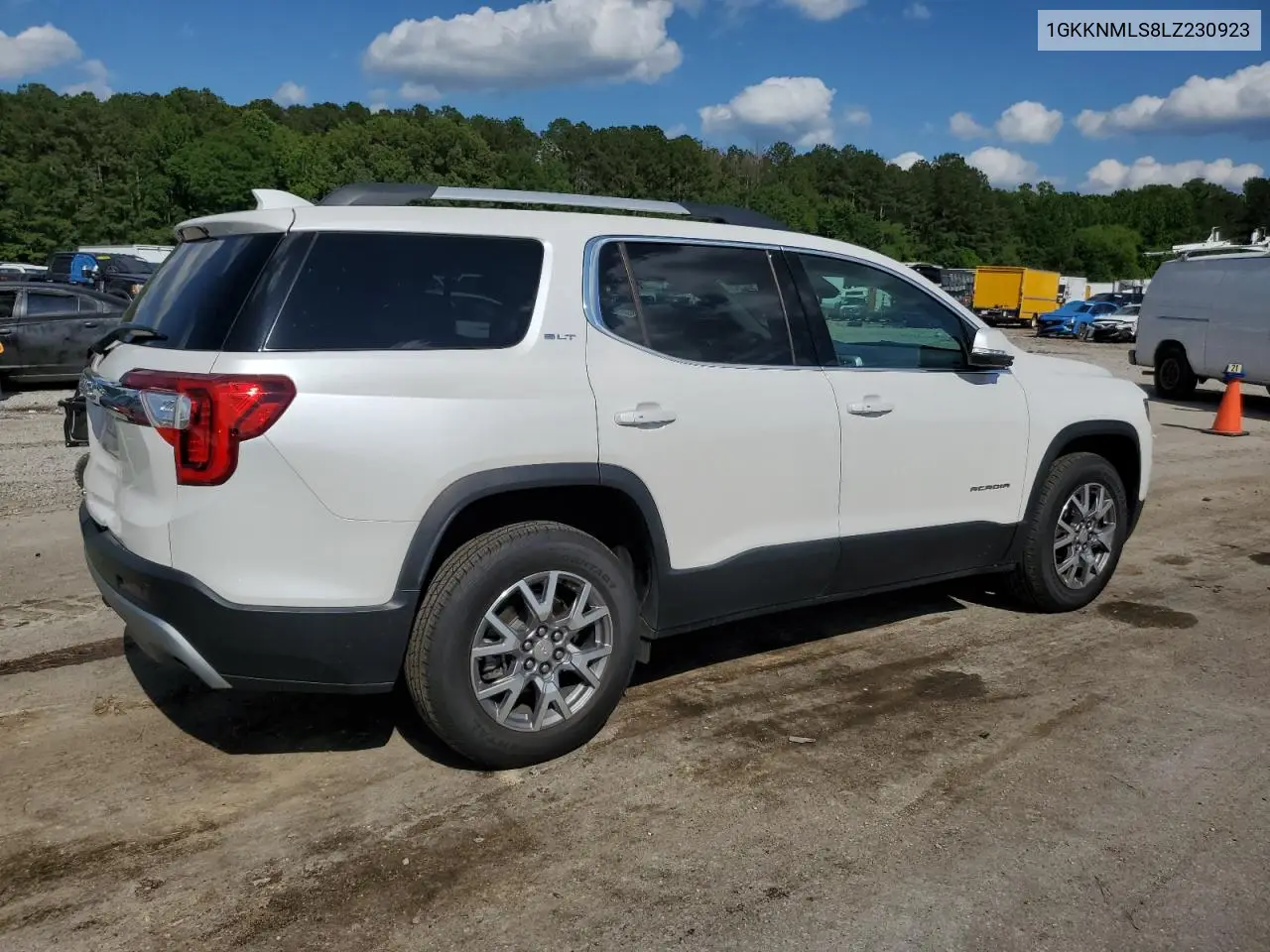 2020 GMC Acadia Slt VIN: 1GKKNMLS8LZ230923 Lot: 56700125