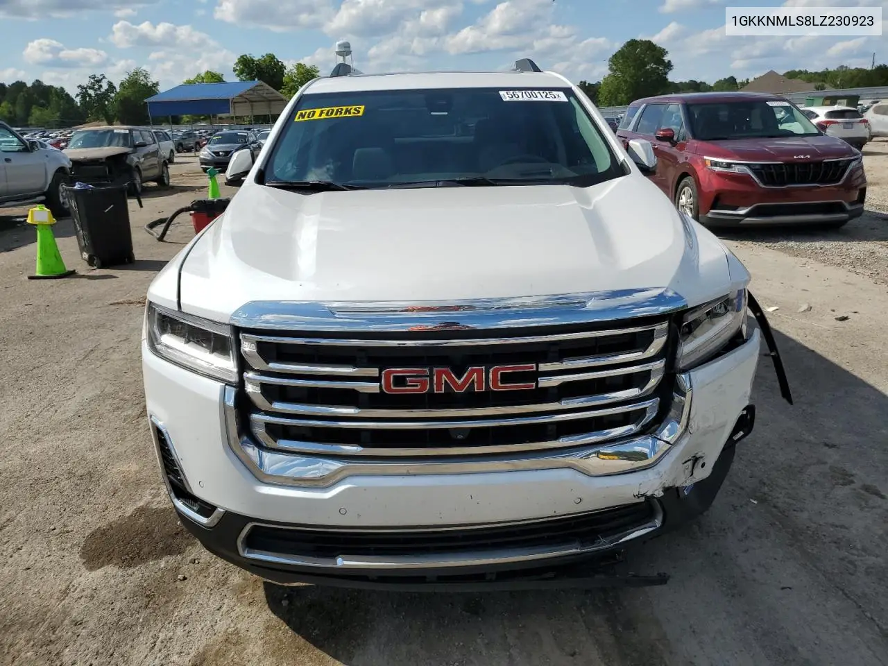 2020 GMC Acadia Slt VIN: 1GKKNMLS8LZ230923 Lot: 56700125