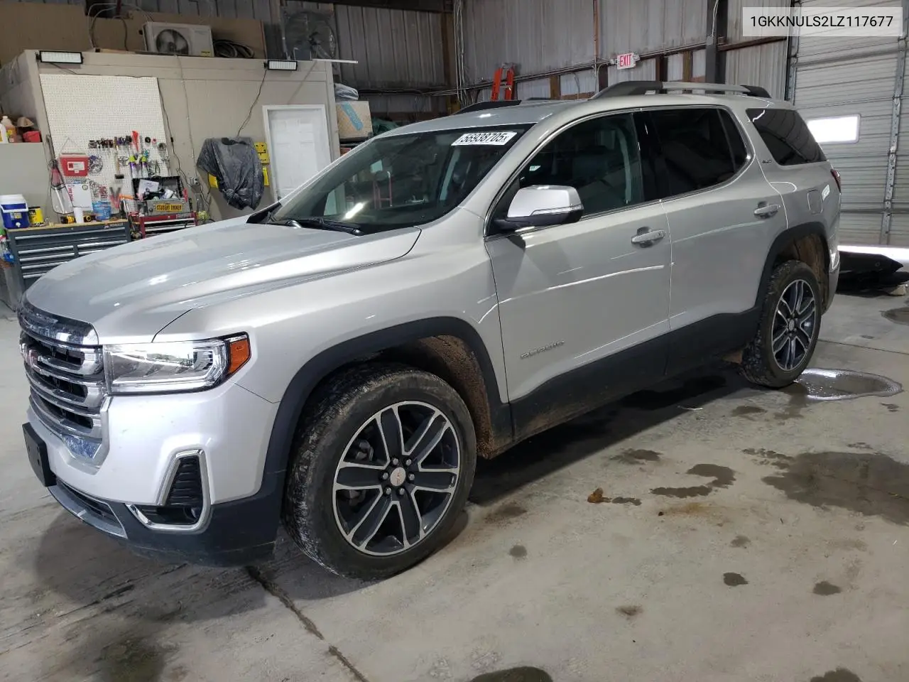 2020 GMC Acadia Slt VIN: 1GKKNULS2LZ117677 Lot: 56938705