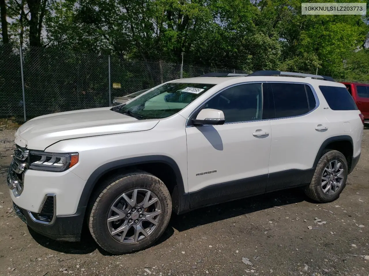 2020 GMC Acadia Slt VIN: 1GKKNULS1LZ203773 Lot: 56978595