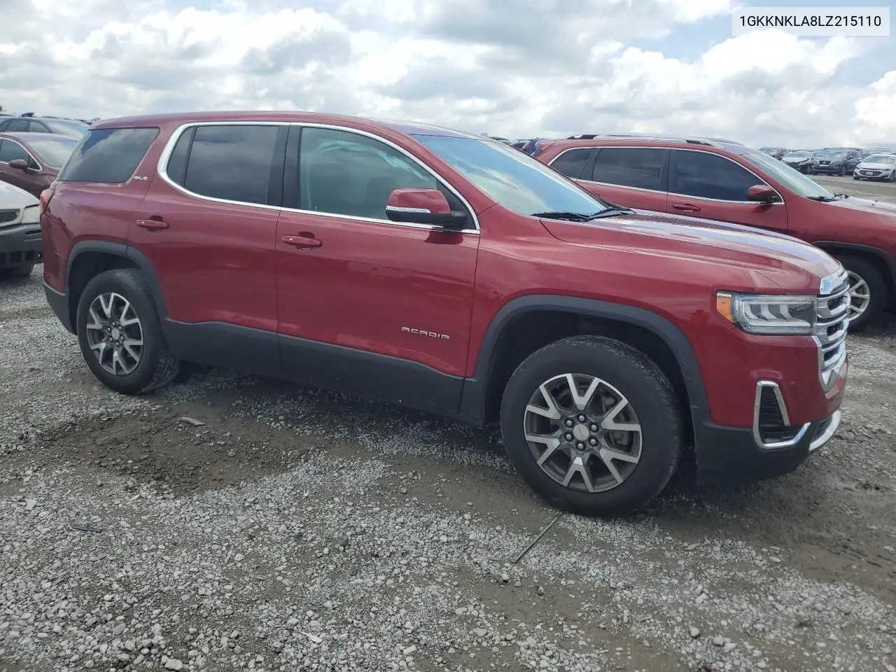 2020 GMC Acadia Sle VIN: 1GKKNKLA8LZ215110 Lot: 62669515