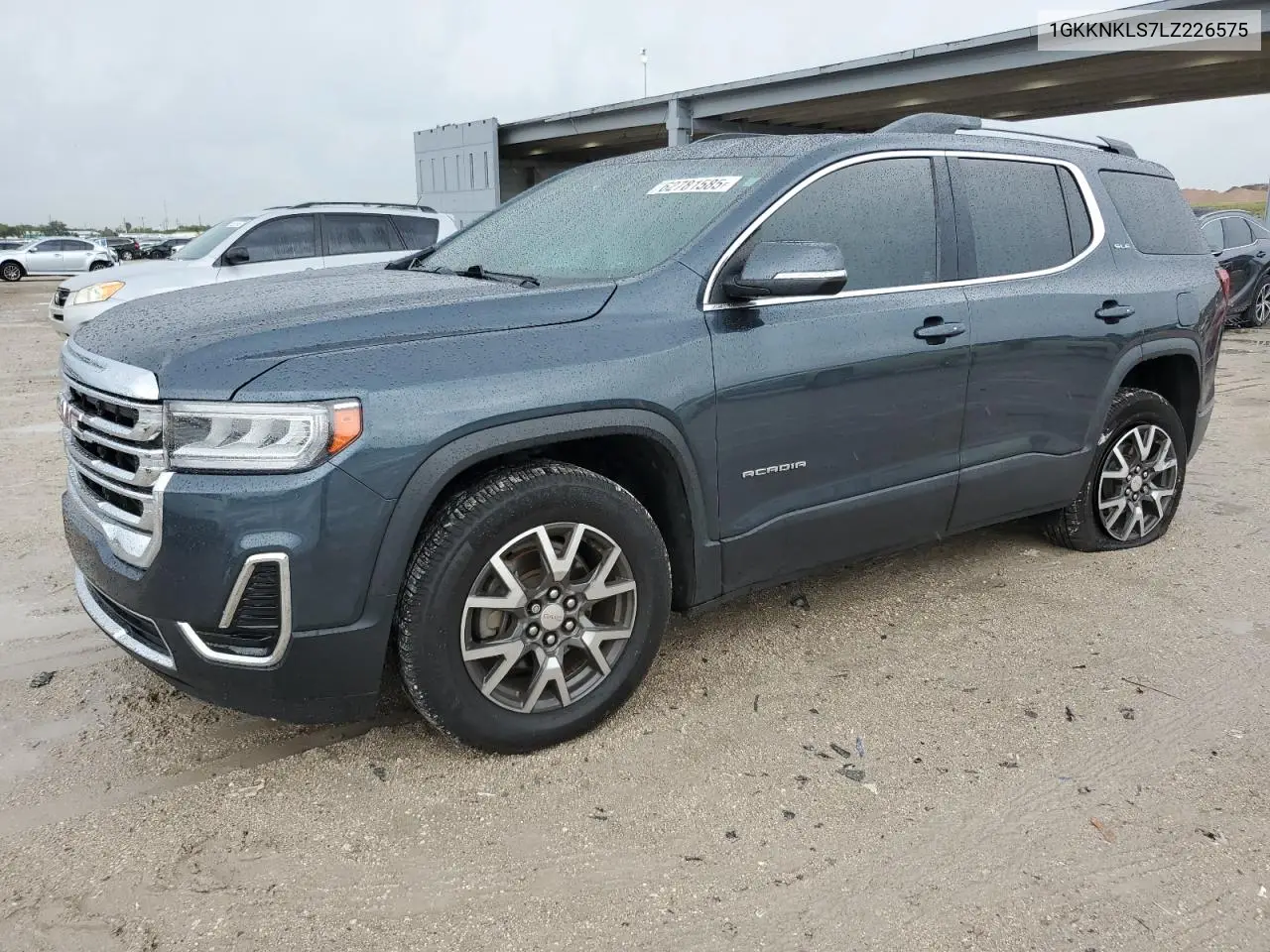 2020 GMC Acadia Sle VIN: 1GKKNKLS7LZ226575 Lot: 62781585