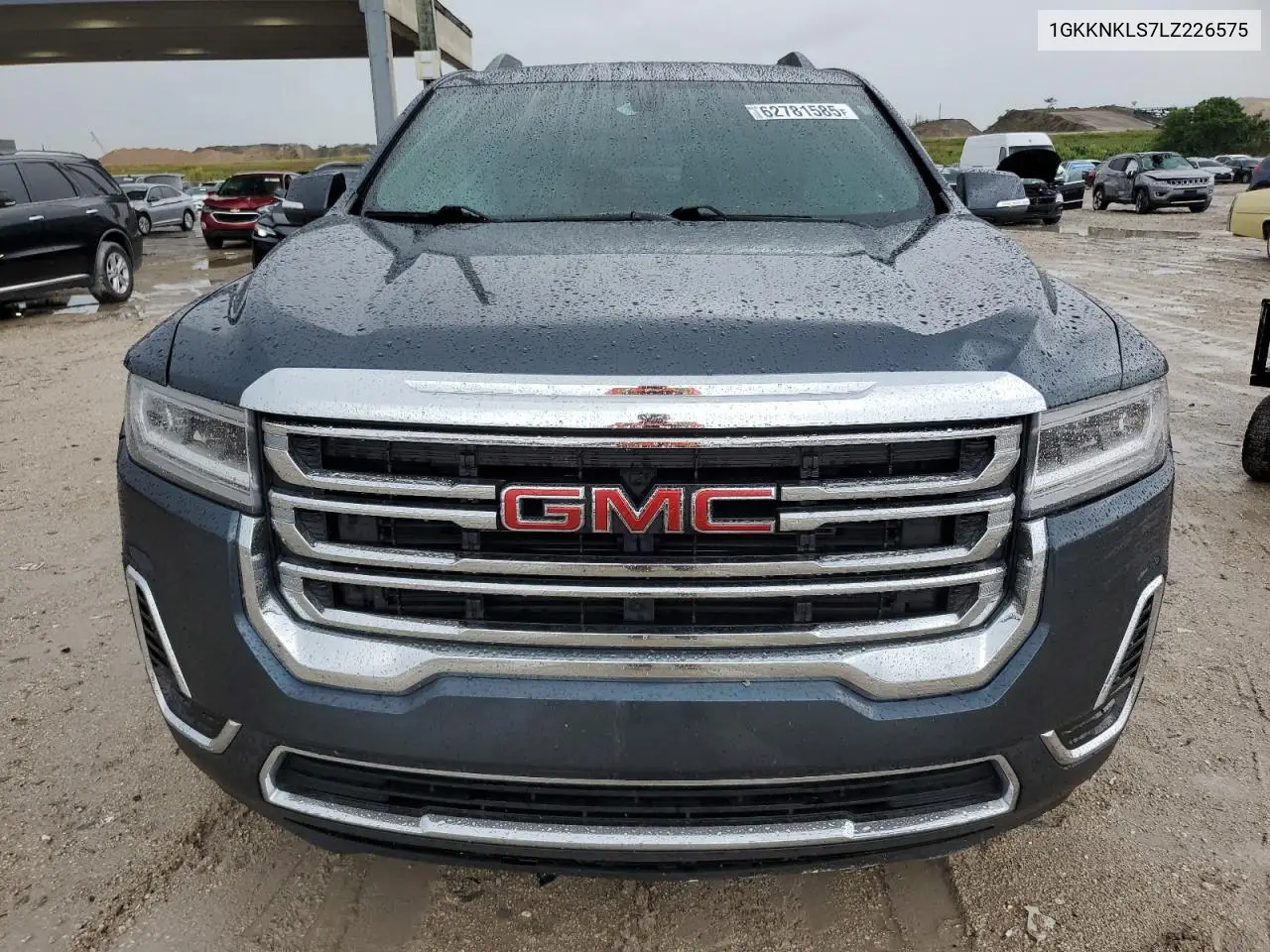 2020 GMC Acadia Sle VIN: 1GKKNKLS7LZ226575 Lot: 62781585